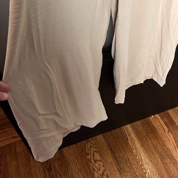 NWT BCBGeneration Wide Leg Palazzo Pants in Tan Size XL - Picture 3 of 9